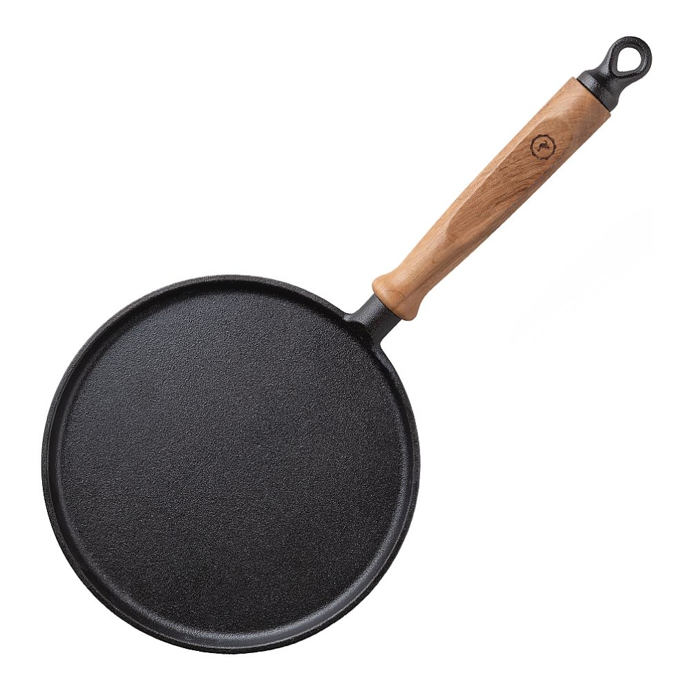 Pannkakspanna i gjutjärn från Anders Petter Stenfors på 23 cm.
