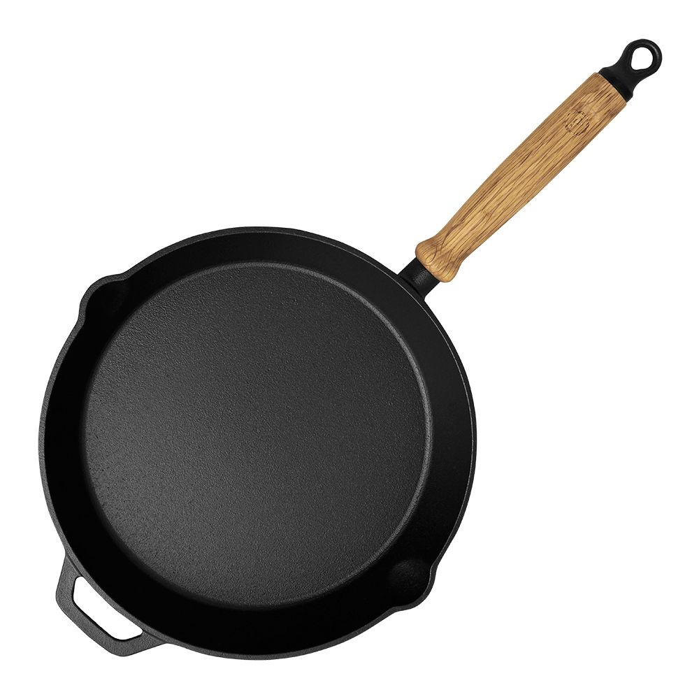 Stekpanna i gjutjärn från Anders Petter Stenfors på 28 cm.