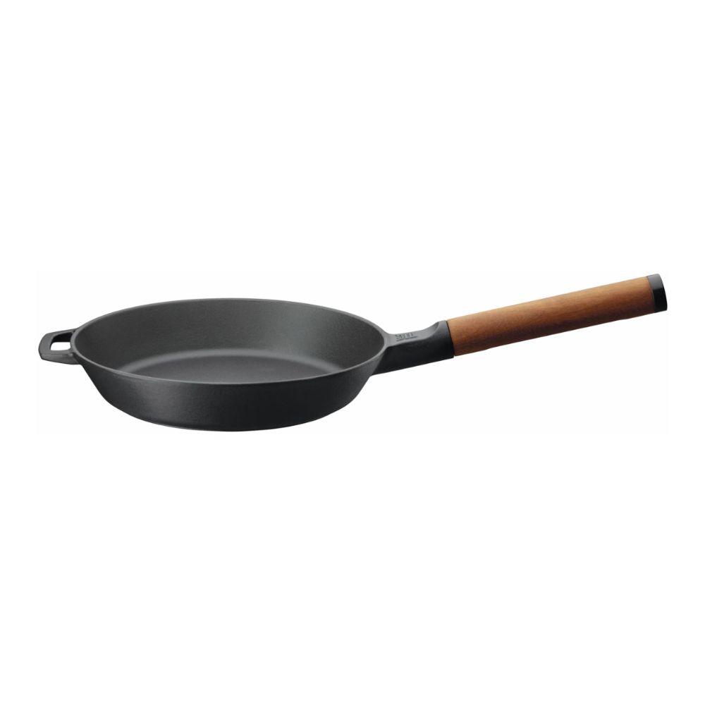 Stekpanna i gjutjärn från Fiskars Norden på 24 cm.
