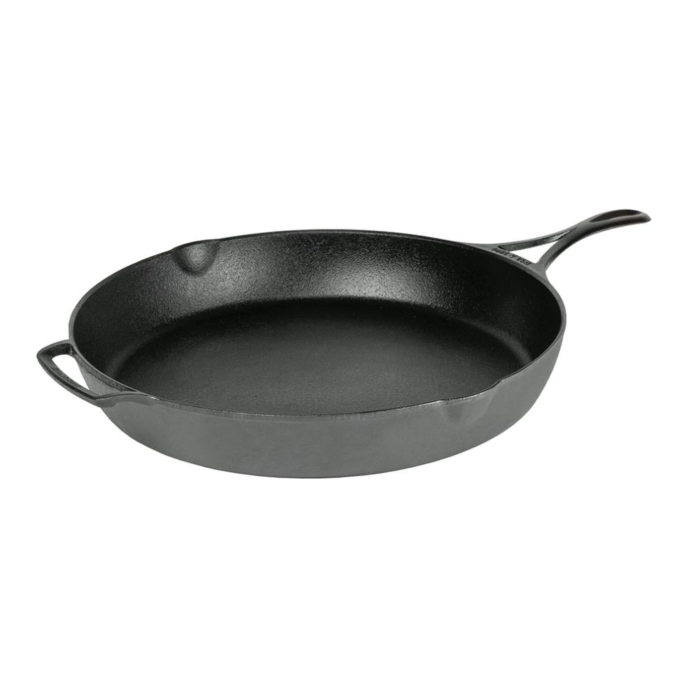 Stekpanna i lättgjutjärn från Lodge Blacklock på 37 cm (14,5 in).